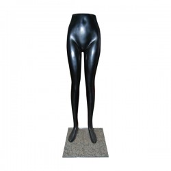 Maniquí Piernas Mujer Negro