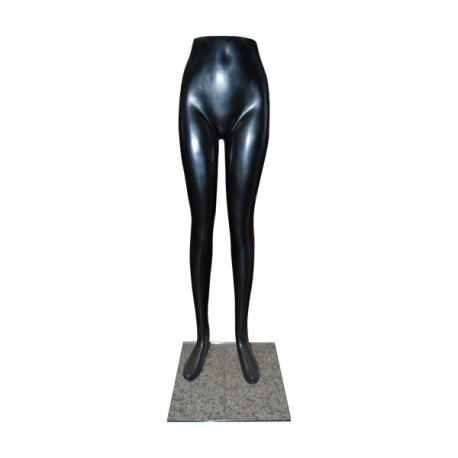 Maniquí Piernas Mujer Negro