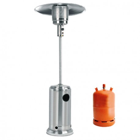 Estufa de Butano tipo Seta - Color Acero