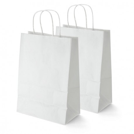 Bolsa Papel Blanca - S