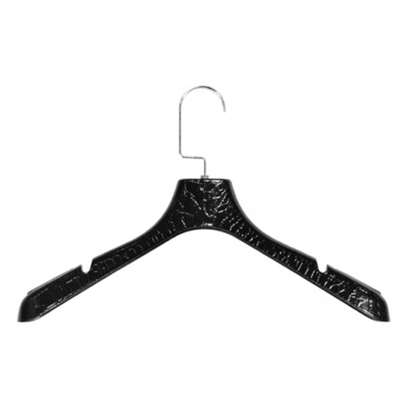 Percha Plástico A-107 38 CM Negra