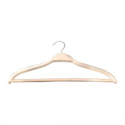 Percha Madera con Goma y Guía