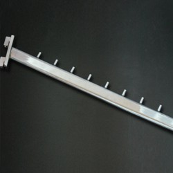 Gancho para Cremallera Puntos Inclinado - 30 CM