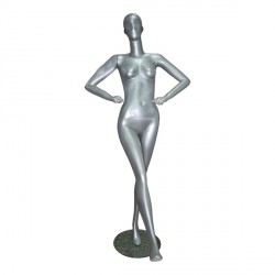 Maniquí Mujer Plata
