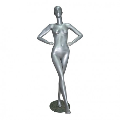 Maniquí Mujer Plata