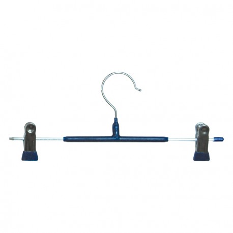 Percha Metálica con Pinzas