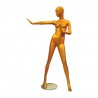Maniquí Mujer Dorado