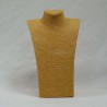 Peto Expositor Collar Marrón Anaranjado
