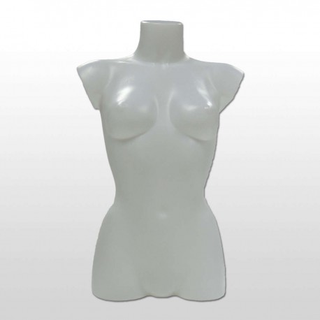 Busto Mujer Blanco - Plástico Duro