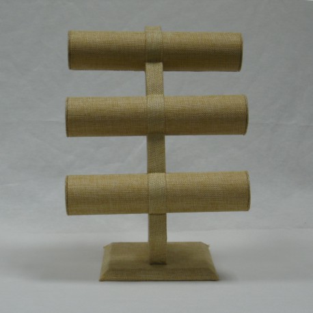 Expositor Pulseras Marrón Anaranjado