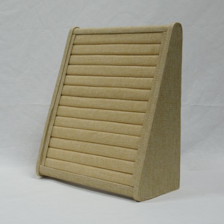 Expositor Vertical Anillos Beige