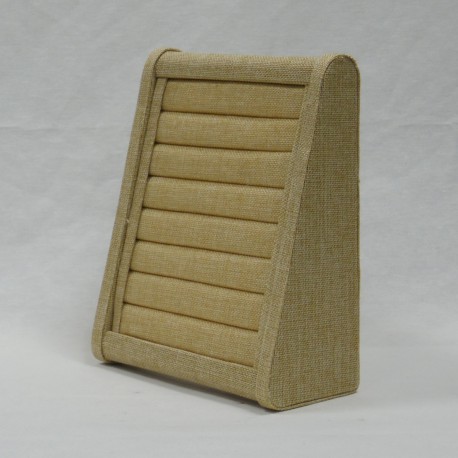 Expositor Vertical Anillos Beige