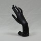 Mano Expositora Anillos Negra