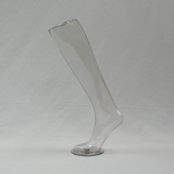 Maniquí Media Pierna Mujer Transparente