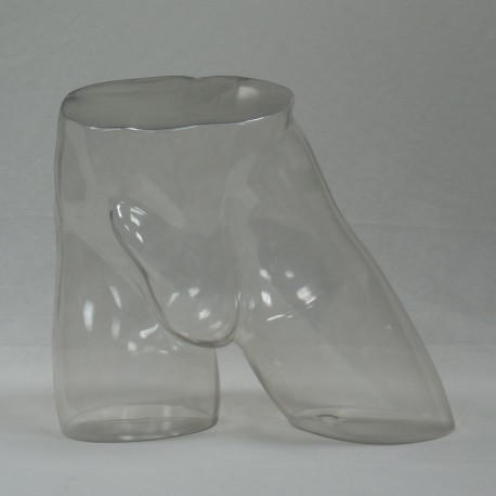 Maniquí Cadera Hombre Transparente