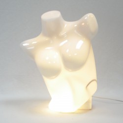 Maniquí Busto Mujer Led Multicolor