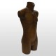 Busto Hombre Marrón Oscuro