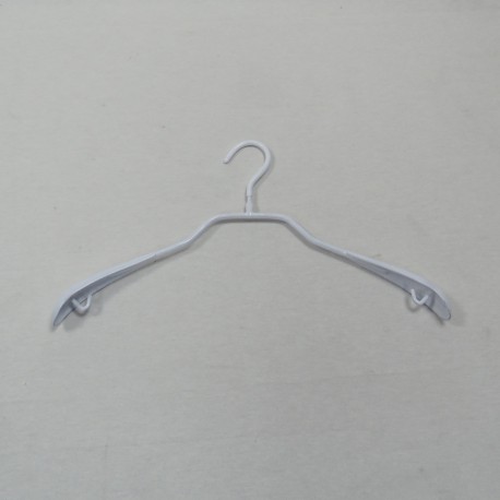 Percha Plástico Blanca