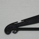 Percha Plástico Negra 40 CM