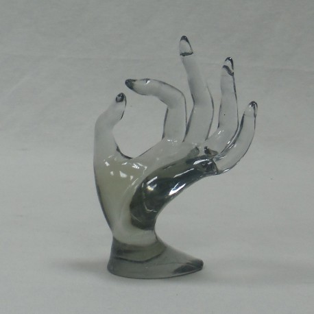 Maniquí Mano para Anillo Transparente