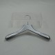 Percha Plástico Plata 38 CM