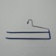 Percha Metal Doble Guía Azul