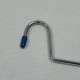 Percha Metal Doble Guía Azul
