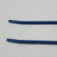 Percha Metal Doble Guía Azul