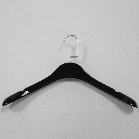 Percha Plástico Negra 38 CM