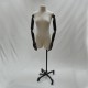 Maniquí Busto Mujer Tela Beige