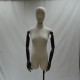 Maniquí Busto Mujer Tela Beige