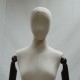Maniquí Busto Mujer Tela Beige