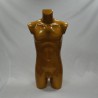 Busto Hombre Dorado/Anaranjado