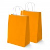 Bolsa Papel Naranja 37 x 27 CM (250 UD)