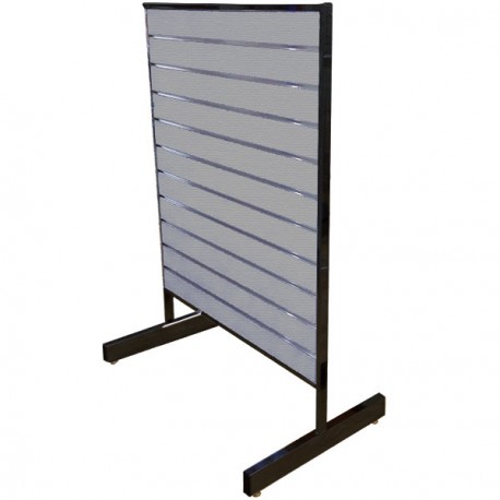 Góndola Doble Panel de Lamas - Negra