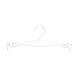 Percha de Plástico con Pinzas 27.5 CM (20 Ud.)