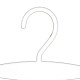 Percha de Plástico con Pinzas 27.5 CM (20 Ud.)