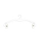 Percha de Plástico con Pinzas 30 CM (20 Ud.)