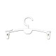 Percha de Plástico con Pinzas 20.5 CM (20 Ud.)