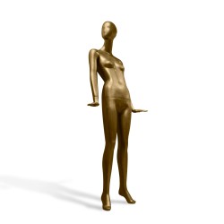 Maniquí Mujer Dorado
