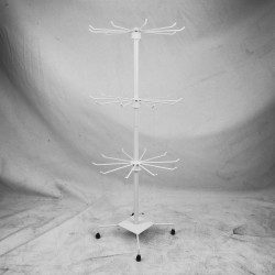 TARA: Expositor Giratorio 3 Niveles - Blanco