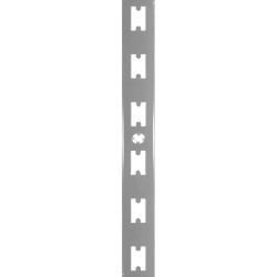 Cremallera Pared 2.4 M Cromada