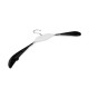 Percha Metal Blanca y Negra 40 CM