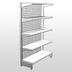 Estantería Comercio Fondo Reja