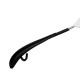 Percha Metal Blanca y Negra 40 CM