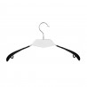 Percha Metal Blanca y Negra 40 CM (100 Ud)