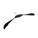 Percha Metal Negra 40 CM