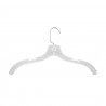 Percha Plástico Transparente 42 CM (10 Ud)