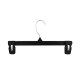 Percha Plástico Negro 30 CM