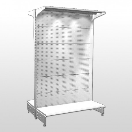Góndola Comercio Panel Perforado